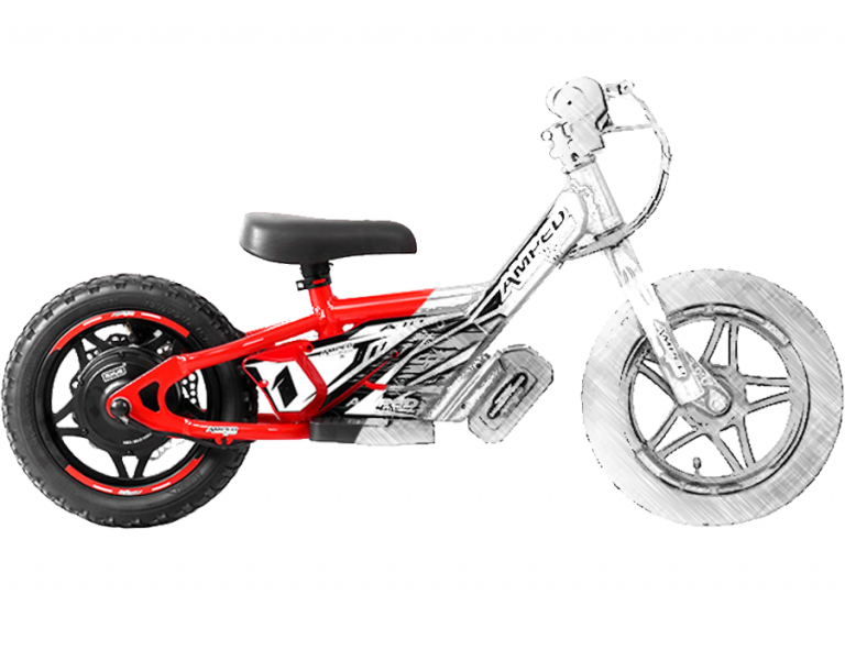 Amped A10 Electric Balance Bike Amped Balance Bikes