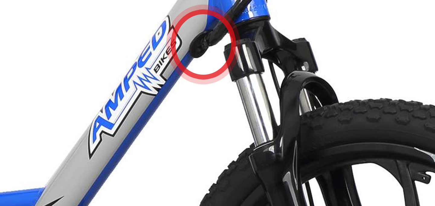 Amped A20 electric balance bike cable